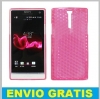 FUNDA GEL SILICONA PARA SONY ERICSSON XPERIA ARC HD LT26i ROSA